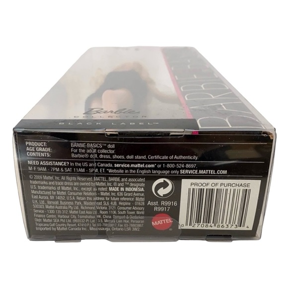 Barbie Basics Model No 6 Collection 001 Black Label - Picture 7 of 12